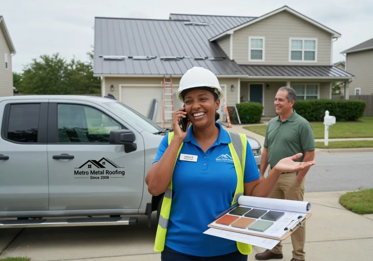 Storm Damage Metal Roof Repair in Cumberland City, TN